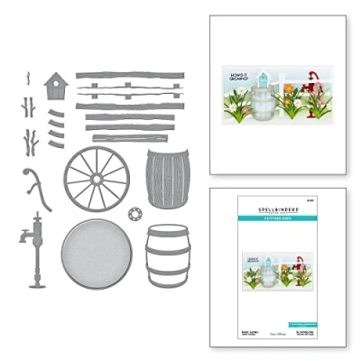 Abbildung von Spellbinders Rustic Garden Etched Dies (S5 578)