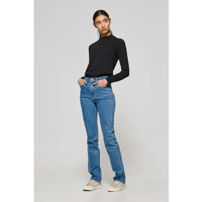 Abbildung von Polo Club Damen Jeanshose Tanya Blau Mit Details 42