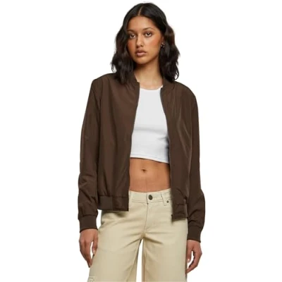 Abbildung von Urban Classics Bomberjacke, Damen, Größe: XXL, Brown