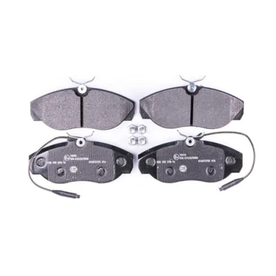 Abbildung von HELLA 8DB 355 018 141 Bremsbelagsatz mit integriertem Verschleißwarnkontakt Bremssattelschrauben Zubehör FIAT: Ducato II Pritsche/Fahrgestell