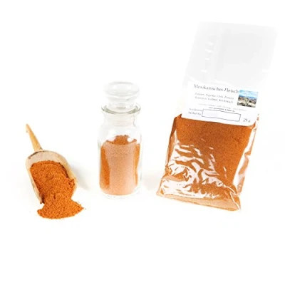 Abbildung von Mexikanisches Fleisch Gewürzmischung, Grillgewürz, Fleischgewürz, Mexican BBQ Rub, Barbecue Gewürz, glutenfrei, 25g