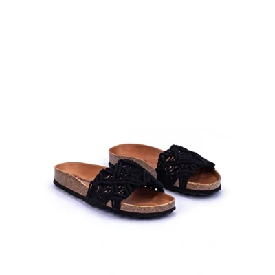 Abbildung von Verbenas RAGA Pantolette flach, Damen, Größe: 37, Black Schuhe