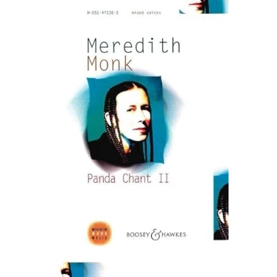 Abbildung von Panda Chant II: gemischter Chor (SATB) a cappella. Chorpartitur.