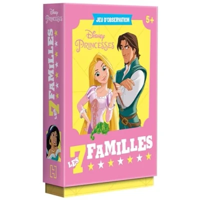 Abbildung von DISNEY PRINCESSES Jeu de cartes 7 familles: d&#039;observation