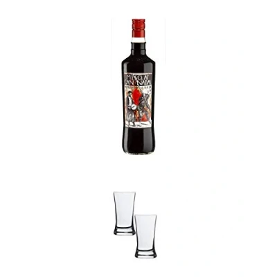 Abbildung von Mesclat Can Nadal (30%) 1,0 Liter + Stölzle Shotglas/Stamper 2 Stück 2050021