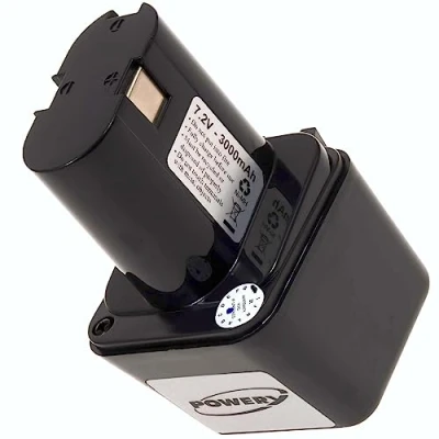 Abbildung von Akku für Bosch Bohrmaschine GBM 7,2VE NiMH Knolle, 7,2V,