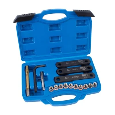 Abbildung von Bremse Gewinde Reparatur Satz M9x1.25 für Bremssattel Führungsbolzen passend VAG und Fahrzeuge weiterer Hersteller, Gewindebuchsen