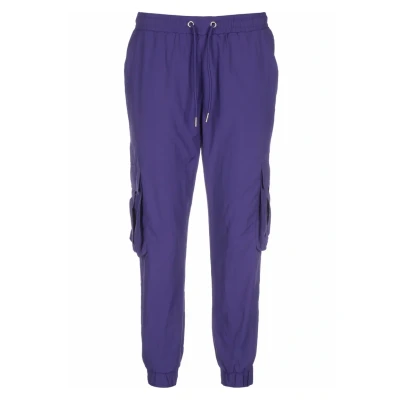 Abbildung von Urban Classics Crinkle Jogginghose, Damen, Größe: Large, Bluepurple