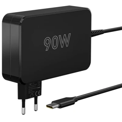 Abbildung von goobay 65420 90w USB C Ladegerät Laptop mit 1,8m Ladekabel Power Delivery Netzteil Kabel &amp; Überhitzungsschutz für MacBook Pro, Lenovo ThinkPad, Chromebook