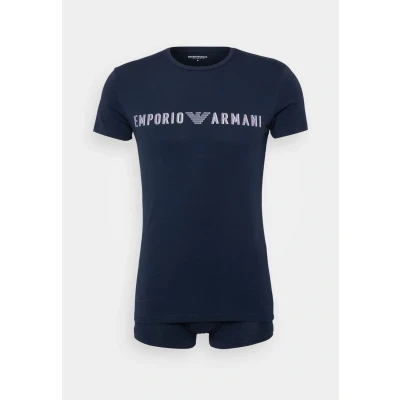 Abbildung von Emporio Armani Trunk SET Unterwäsche Set, Herren, Größe: Small, Blu