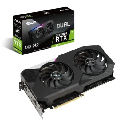 Abbildung von ASUS DUAL GeForce RTX 3070 8GB V2 Gaming Grafikkarte (LHR (Lite Hash Rate), GDDR6 Speicher, PCIe 4.0, 2x HDMI 2.1, 3x DisplayPort 1.4a, RTX3070 8G V2)