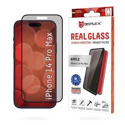 Abbildung von Apple iPhone 14 Pro Max Panzerglas Displex Real Privacy Glass FC Displayschutz aus gehärtetem Glas für das