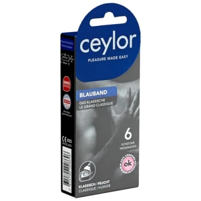 Abbildung von «Blauband» hautverträgliche Kondome mit Gleitcreme, (6 Kondome) 6 St