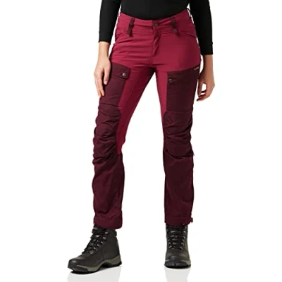 Abbildung von FJALLRAVEN F89898S 356 420 Keb Trousers W Short Dark Garnet Plum 42