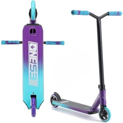 Abbildung von Blunt One S3 Complete Stunt Scooter H=78cm Park Lila/Türkis