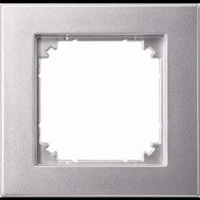 Abbildung von Merten 486160 M PLAN Rahmen, 1fach, aluminium