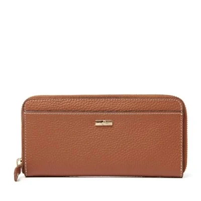 Abbildung von dR Amsterdam Geldbörse für Damen — Luxus Lederbrieftasche mit RFID Schutz stilvoll und sicher all Ihre Zahlungsbedürfnisse 110182 Mokka