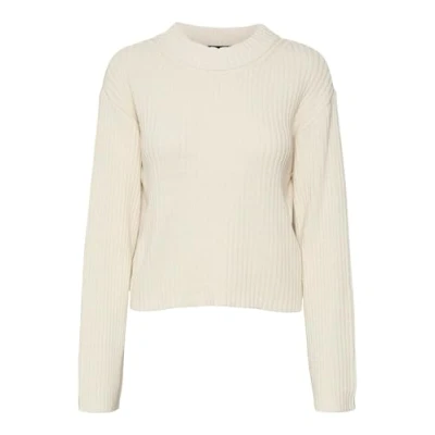 Abbildung von Vero Moda Hilde Strickpullover, Damen, Größe: Small, Birch