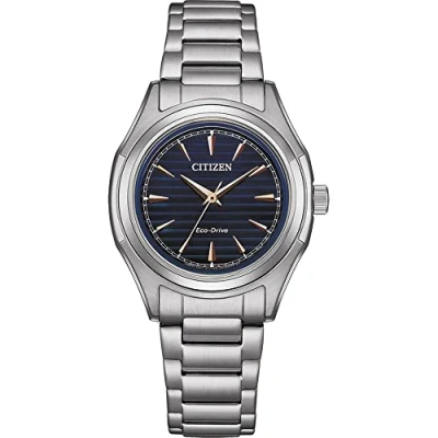 Abbildung von Citizen Solaruhr FE2110 81L, Armbanduhr, Damenuhr, Edelstahlarmband, bis 10 bar wasserdicht