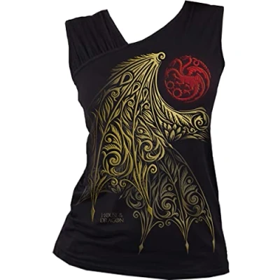 Abbildung von HBO Damen G072 Tops Sleeveless T Shirt, Black, M