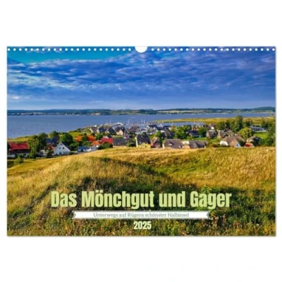 Abbildung von Das Mönchgut und Gager (Wandkalender 2025 DIN A3 quer), CALVENDO Monatskalender