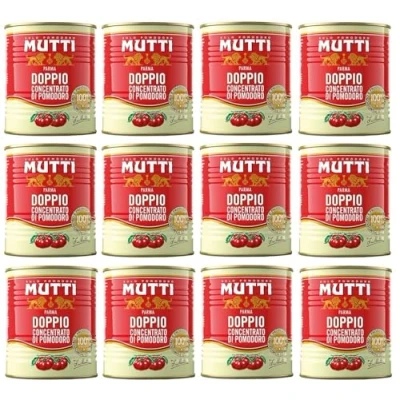Abbildung von 3er Pack Mutti Doppeltes Tomatenkonzentrat,Doppio Concentrato di Pomodoro,880g Dose