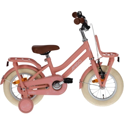 Abbildung von AMIGO Kinderfahrräder Mädchen Bella 12 Zoll 21 cm Rücktrittbremse