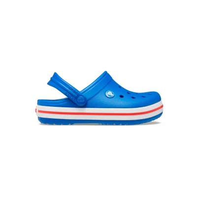 Abbildung von Crocs Toddler Crocband CLOG Pantolette flach für Kinder, Größe: 20/21, Blue bolt Schuhe