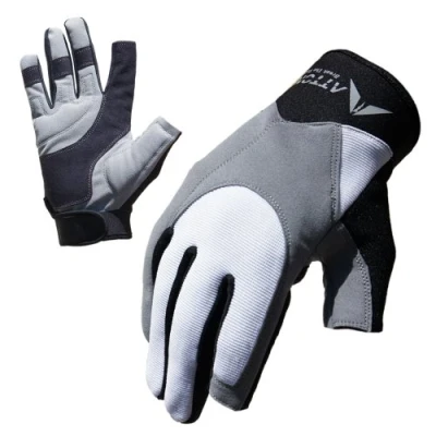 Abbildung von ATTONO Segelhandschuhe Segeln Regatta Wassersport Handschuhe Größe 6