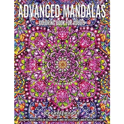 Abbildung von Coloring Book for Adults Advanced Mandala: Adult Stress Relieving Design Featuring Relaxing Mandala Pattern Relaxation