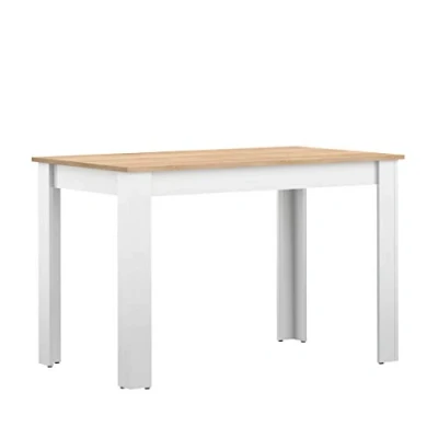 Abbildung von TemaHome Konsole Reine Eiche und schwarz 120x28x79,2 cm (LxPxA)