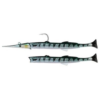 Abbildung von Savage Gear 3D Needlefish Pulsetail 30cm 105gr Sinking Barracuda (2+1pcs) Swimbait