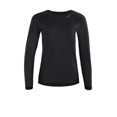 Abbildung von Winshape Langarmshirt, Damen, Größe: Small, Black