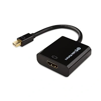 Abbildung von Cable Matters 4K Aktiver Mini Display Port auf HDMI Adapter (Aktiver DisplayPort Adapter, DP zu Adapter) unterstützt Eyefinity Technologie