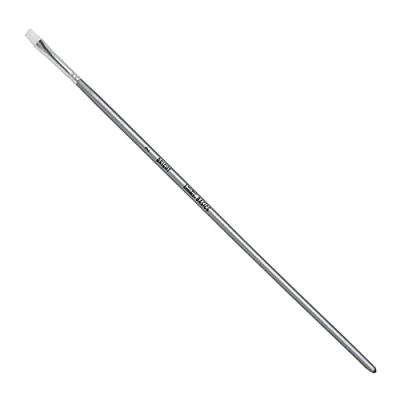 Abbildung von Liquitex 6922002 Basics Pinsel, Synthetikpinsel für Acrylfarben, langlebig, robust und formstabil Flachpinsel, kurzer Stiel Nr. 2