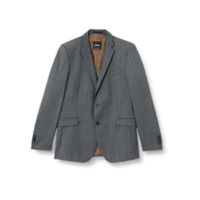 Abbildung von Strellson Premium Herren Allen Anzugjacke, Grau (Grey 035), (Herstellergröße: 50)