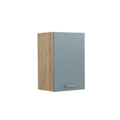 Abbildung von Vicco Hängeschrank R Line, Blau Grau/Goldkraft Eiche, 40 cm