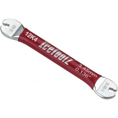 Abbildung von Speichenschlüssel IceToolz 12K4 Für 3,45mm / 80ga 0,136&quot; Nippel