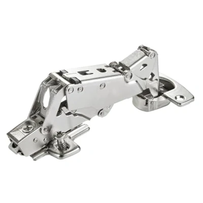 Abbildung von SO TECH® Türbeschlag Softclose Weitwinkel Scharnier 165 Sensys 8657i (1 St), Eckanschlag inkl. Montageplatte Höhe 0 mm mit Euroschrauben