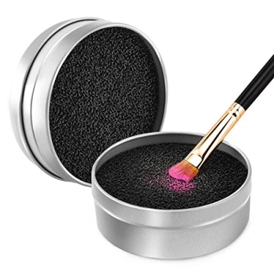 Abbildung von Luxspire Make up Pinsel Reiniger, Schnell Farbenwechsel Sponge Farbe Reinigung Makeup Trocken Werkzeug Cleaner Trockenreinigung Schwamm