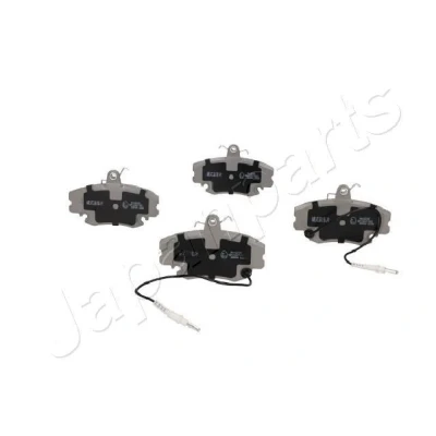 Abbildung von JAPANPARTS PA 0037AF Bremsbelagsatz Vorderachse RENAULT: TWINGO 1, 2, CLIO DACIA: Sandero I, Logan I MCV, Limousine