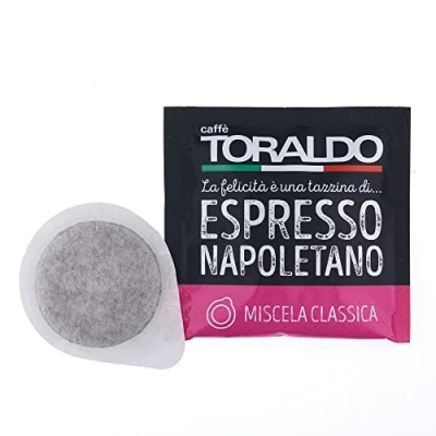 Abbildung von 150 Kaffeepads Caffe toraldo Mischung 100% Klassische filtrocarta