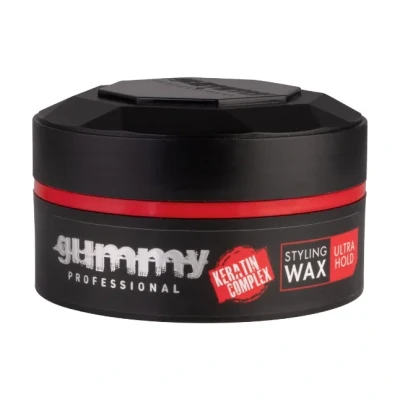 Abbildung von Gummy Professional Haarwachs 3x Haarstyling Wax Hair Ultra Hold 150ml, 3 tlg.