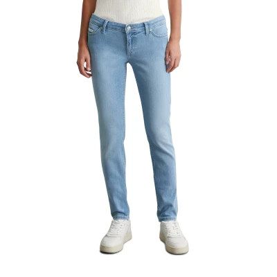Abbildung von Marc O&#039;Polo Denim Jeans Slim Fit, Damen, Größe: 29x32, Light blue multi