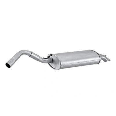 Abbildung von HELLA 8LD 366 030 261 Endschalldämpfer hinten mit Anbauteilen