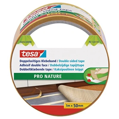 Abbildung von 6 x Tesa Verlegeband ecoLogo Fixation doppelseitig 50mmx5m