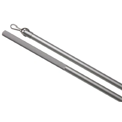 Abbildung von DecoProfi Schleuderstab aus Aluminium, 50 cm, für Gardinen, Vorhänge, Paneelwagen, Flächenvorhänge, Schiebevorhänge