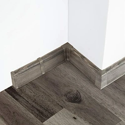 Abbildung von [DQ PP] 2 Meter Sockelleiste 55mm PVC Felsig Laminatleisten Fussleisten aus Kunststoff Laminat Dekore Fußleisten