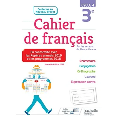 Abbildung von Cahier de français cycle 4 / 3e éd. 2019