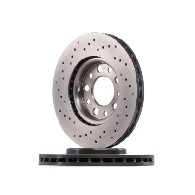 Abbildung von BREMBO XTRA LINE 09.A721.1X Bremsscheibe 281 26 5 gelocht/innenbel. beschichtet hochgekohlt ALFA ROMEO: Giulietta Schrägheck, Kastenwagen
